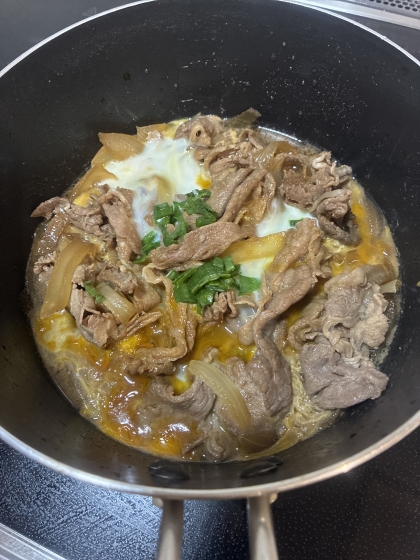 牛肉の他人丼