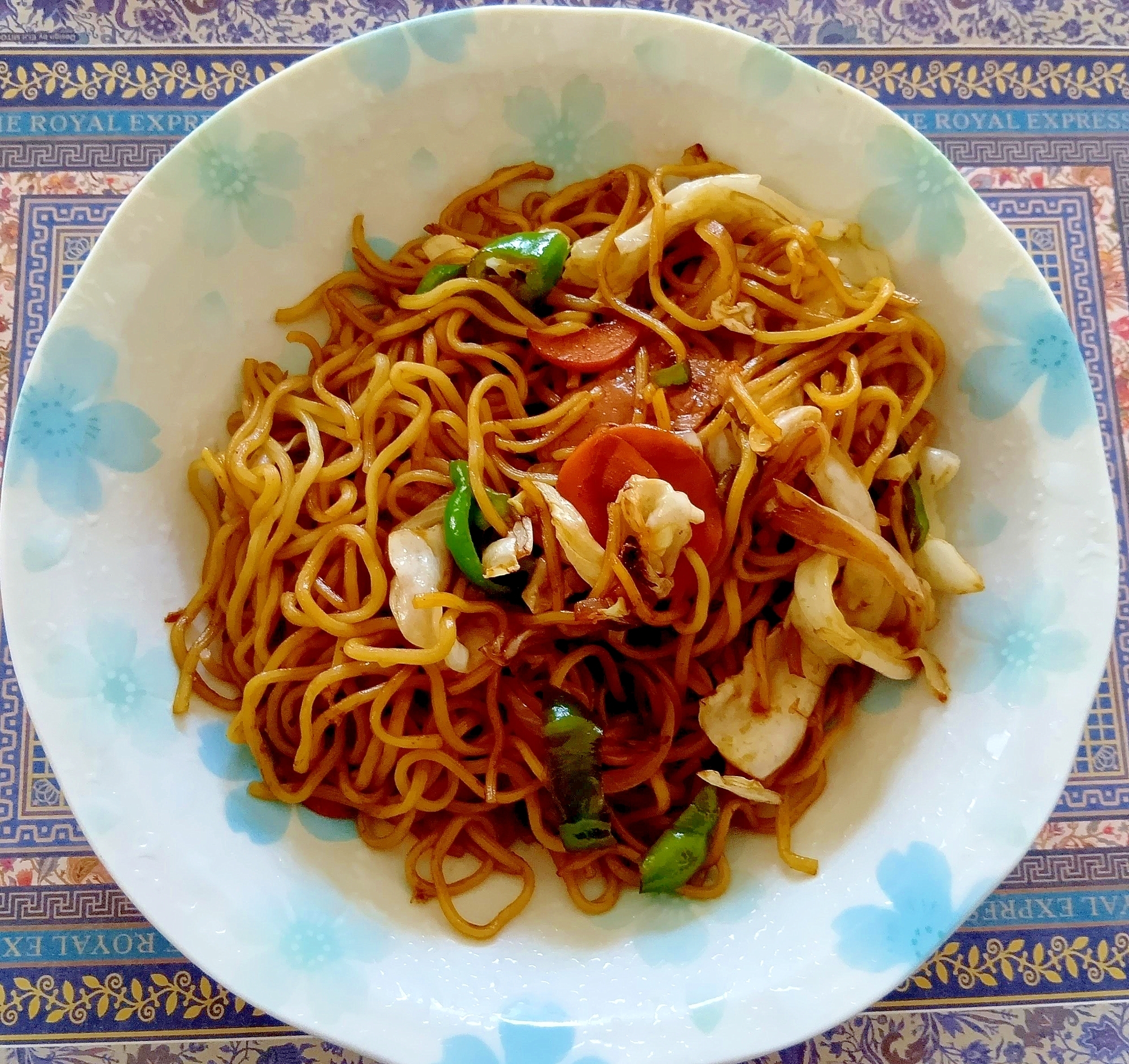 野菜たっぷりやきそば