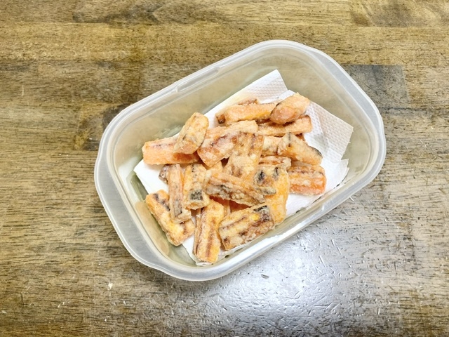 にんじんレシピ　にんじんの唐揚げ