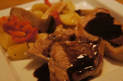 豚のソテー バルサミコソースがけ レシピ 作り方 By くまたけ Kumatake 楽天レシピ 豚のソテー バルサミコソースがけ レシピ 作り方 By くまたけ Kumatake 楽天レシピ