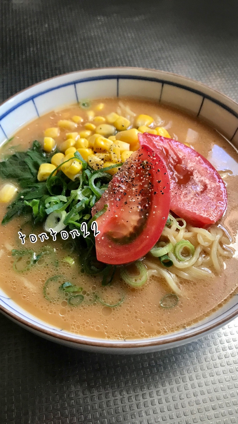 トマトコーンラーメン☆