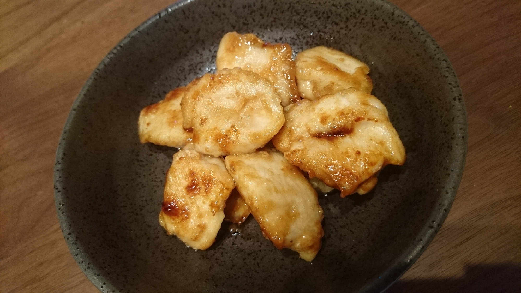 あと一品！お弁当にも！鶏むね肉のめんつゆマヨ焼き