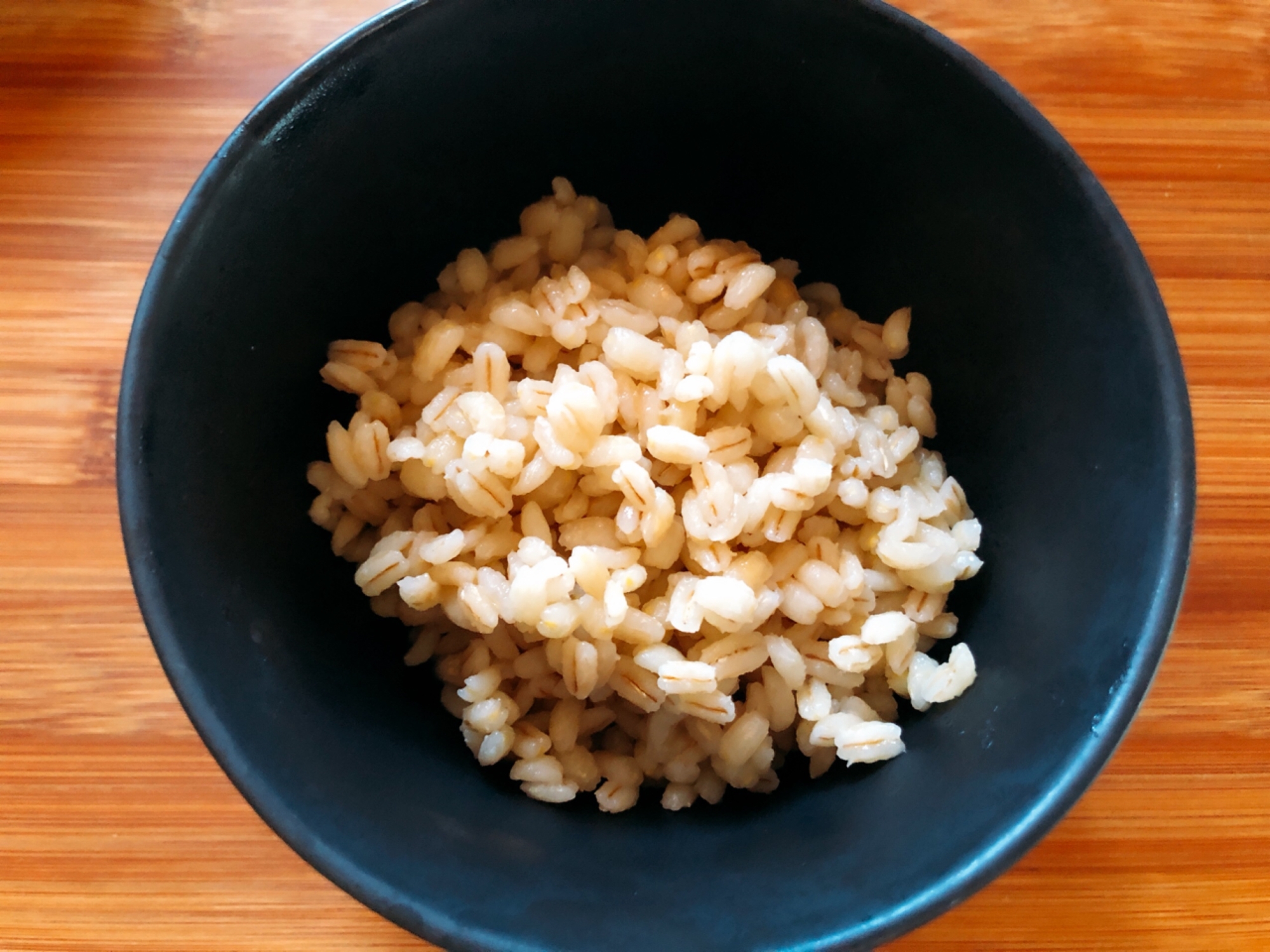 【食物繊維】炊飯器でもち麦100%炊き