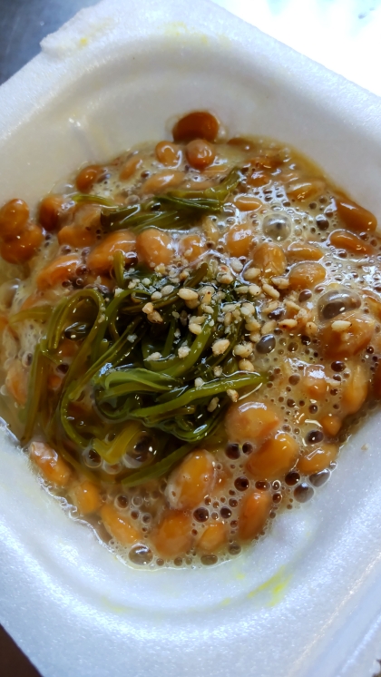 めかぶも納豆も毎日とりたいので冷蔵庫に常備(*^-^)
とても美味しかったです！