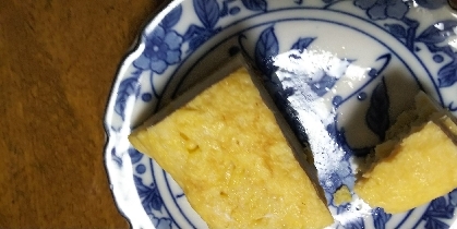 卵たっぷり！厚焼き玉子、だし巻き玉子