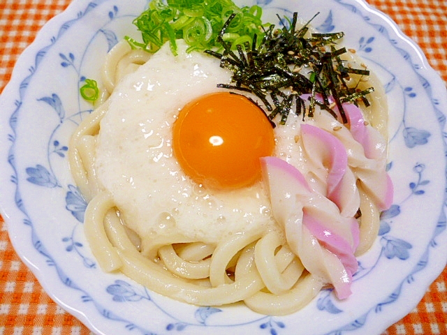 冷やしとろろうどん