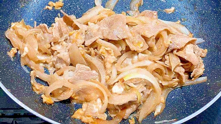 【素朴飯】豚肉と卵のオイスターソース炒め