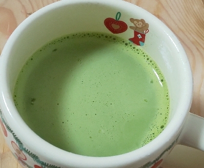 アイス抹茶ミルク