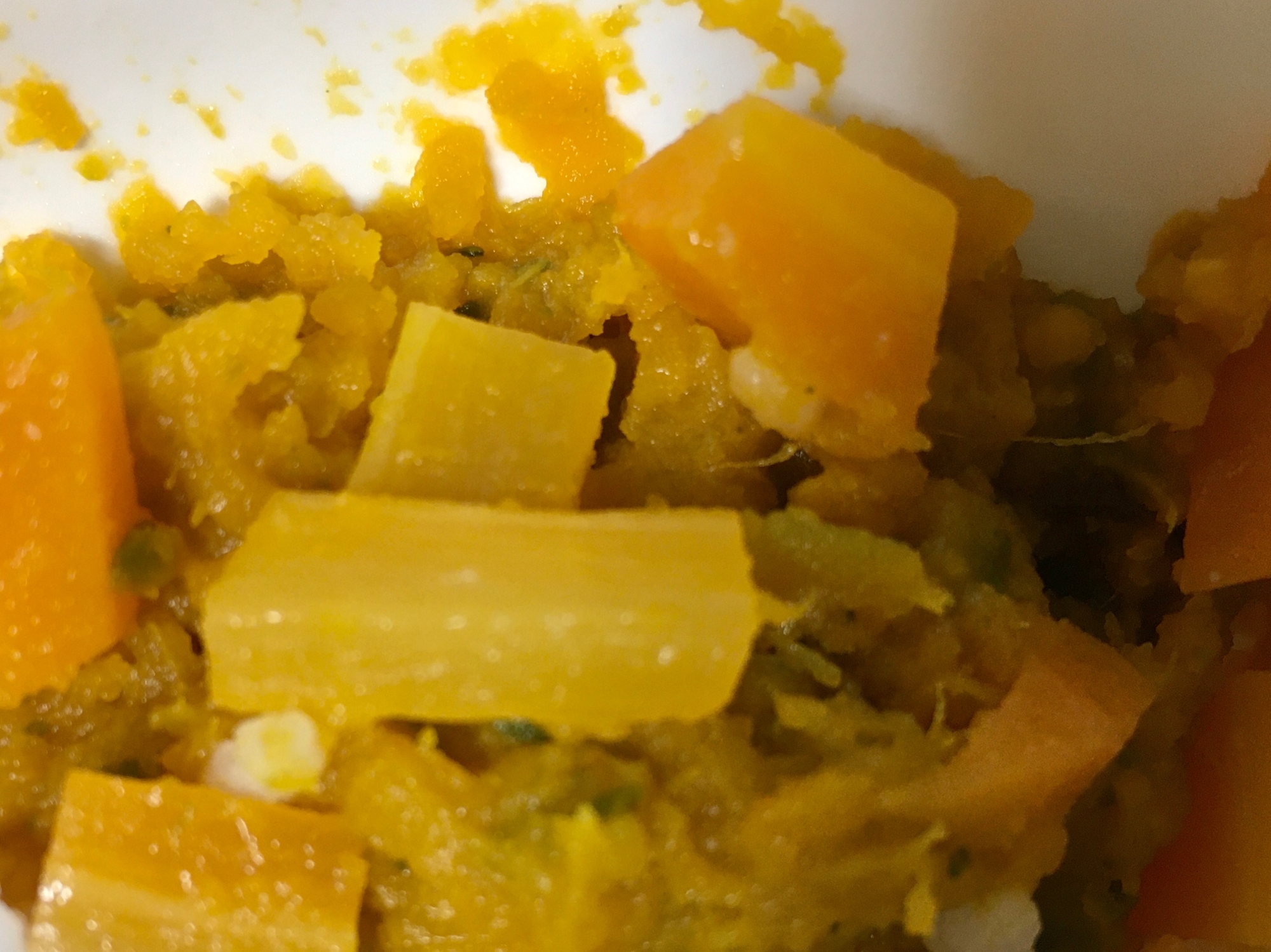 幼児食 カボチャとにんじんのサラダ レシピ 作り方 By えみすけ0309 楽天レシピ 幼児食 カボチャとにんじんのサラダ レシピ 作り方 By えみすけ0309 楽天レシピ