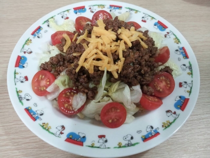 チリパウダーなしでおいしくできました！カレー風味でご飯が進みました！