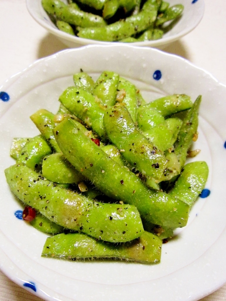 これぞ台湾！枝豆の黒コショウ炒め レシピ・作り方 by