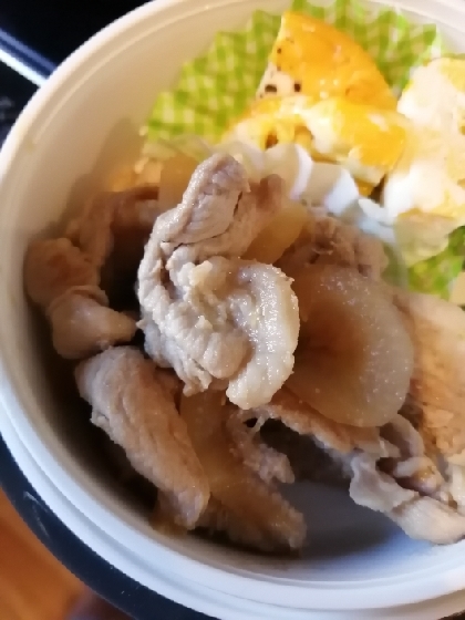ピリ辛豚丼弁当♪
