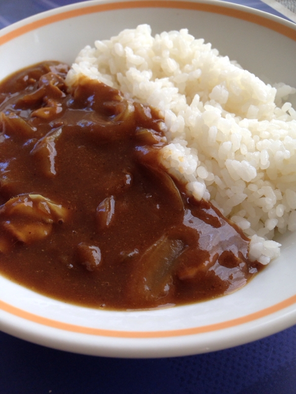 ホタテのミミカレー