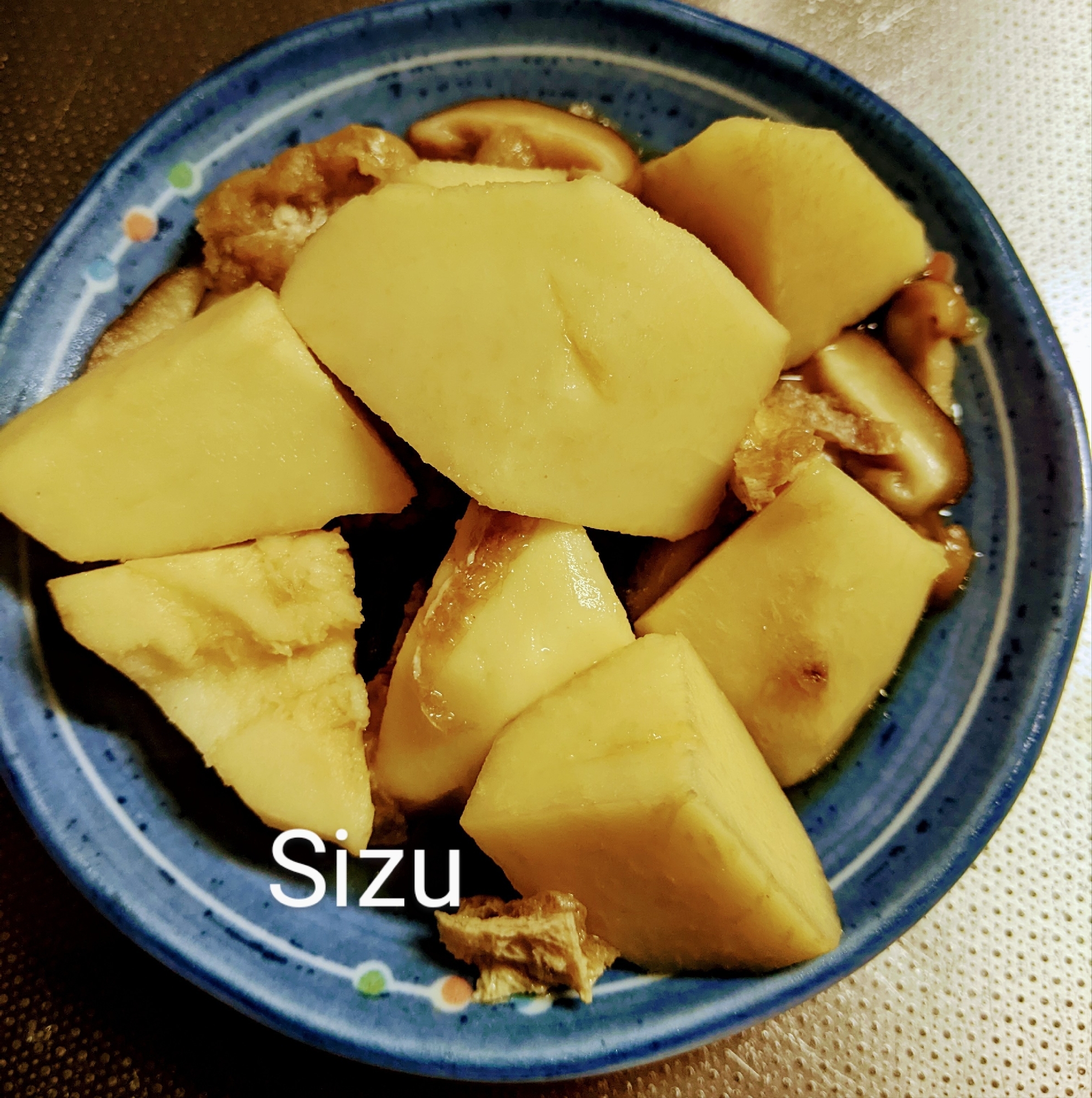 里芋としいたけ煮