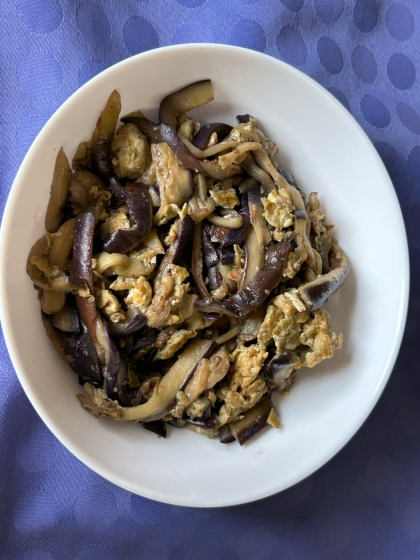 簡単！時短！なすのしりしり♪