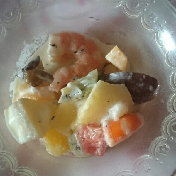 フレンチの前菜風 海老とフルーツの宝石箱 レシピ 作り方 By 結后 楽天レシピ フレンチの前菜風 海老とフルーツの宝石箱 レシピ 作り方 By 結后 楽天レシピ