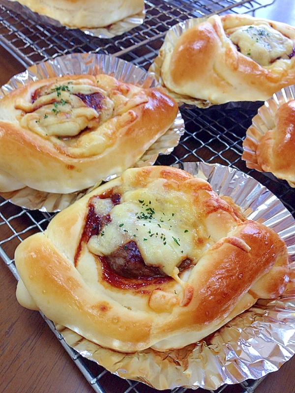 ハンバーグパン レシピ 作り方 By Tukuyo93 楽天レシピ ハンバーグパン レシピ 作り方 By Tukuyo93 楽天レシピ