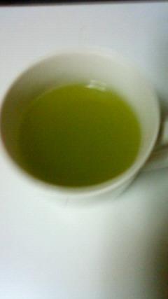 生姜の入った緑茶