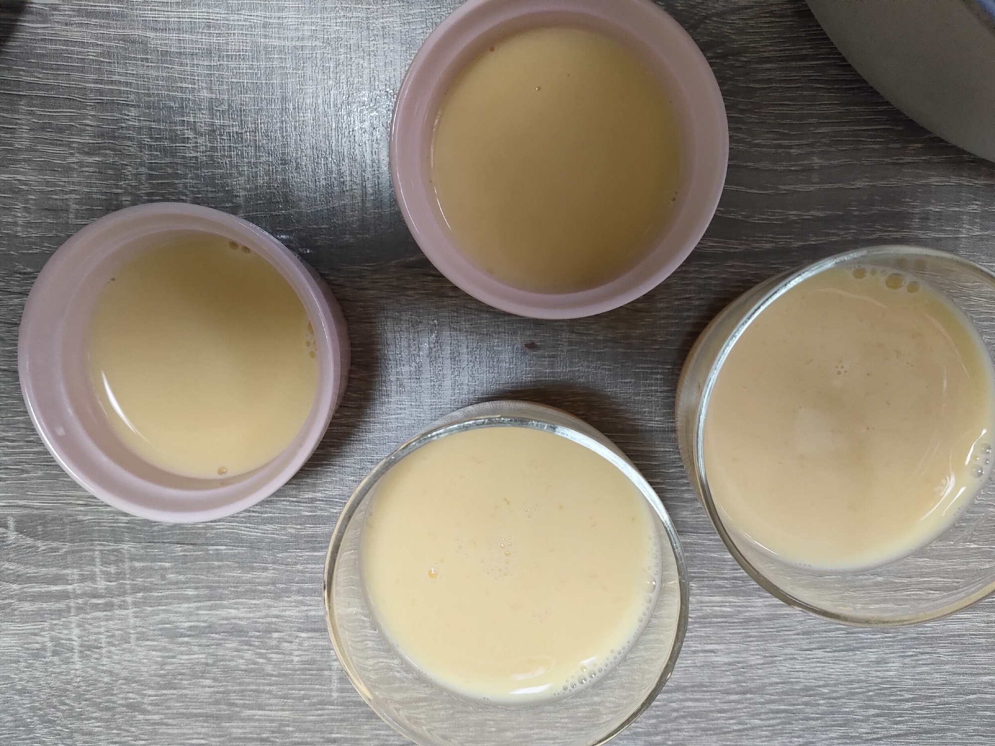 プリン 材料2つ 砂糖不使用