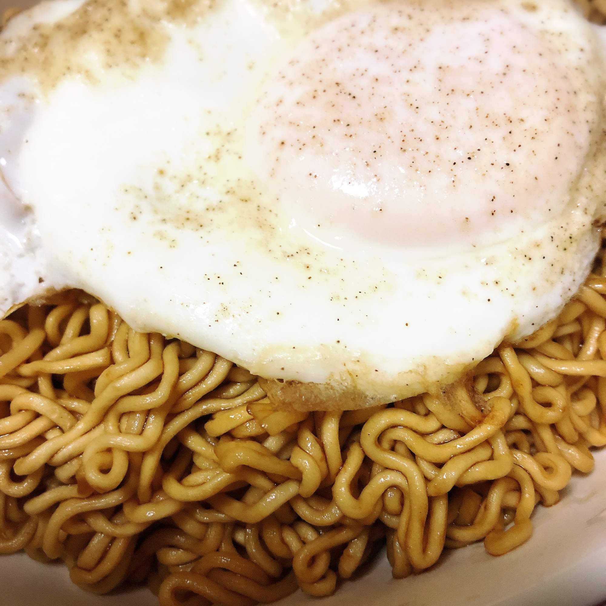 カップ焼きそば(もちもち麺にアレンジ)