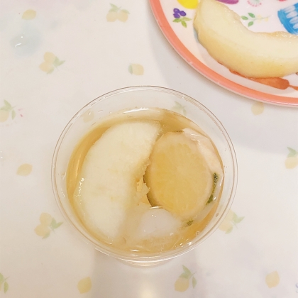 丸ごと！ラフランスのジャスミンティー