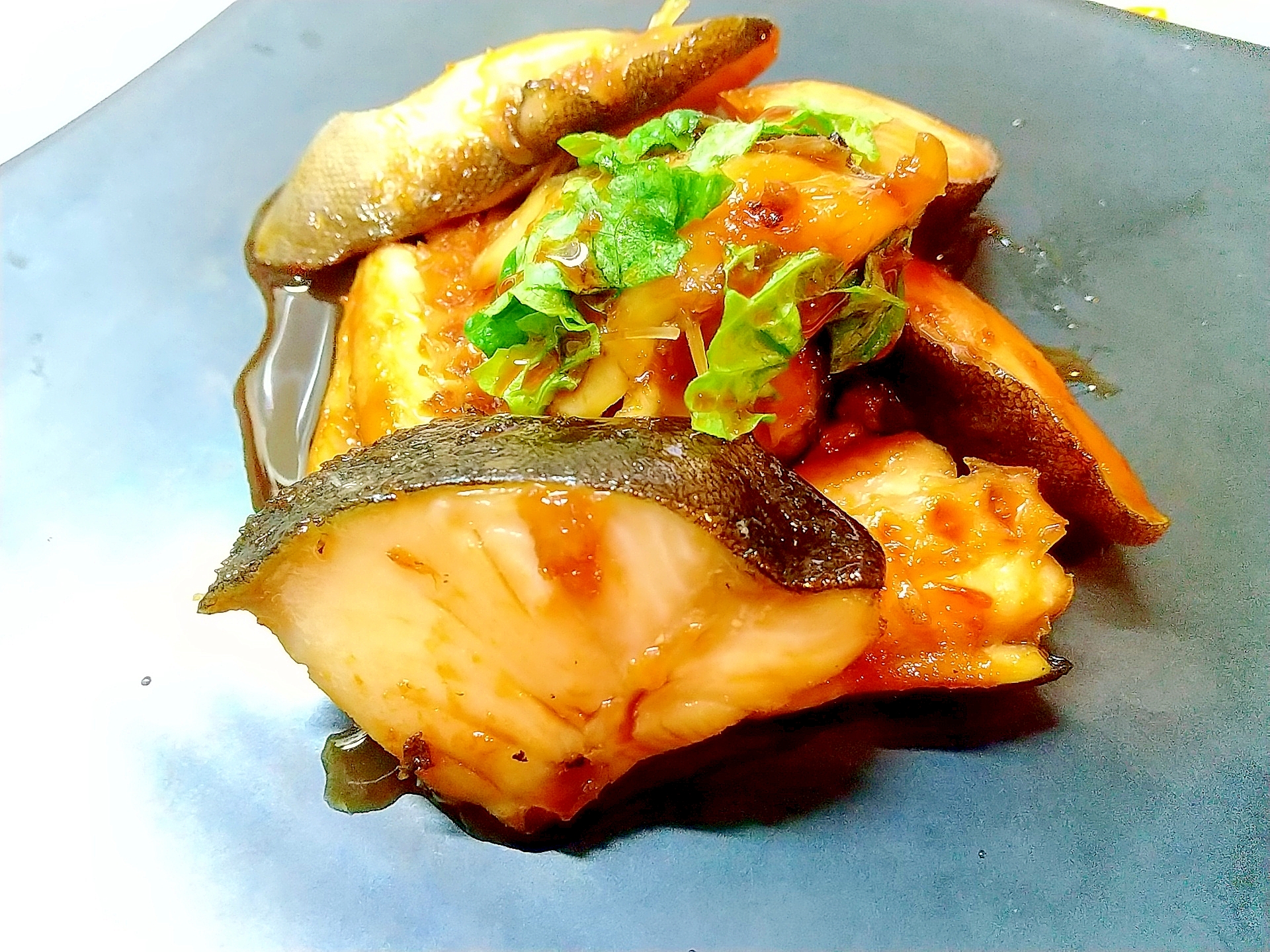 銀ダラの身アラ フライパンで照り焼き レシピ 作り方 By さとママ3645 楽天レシピ