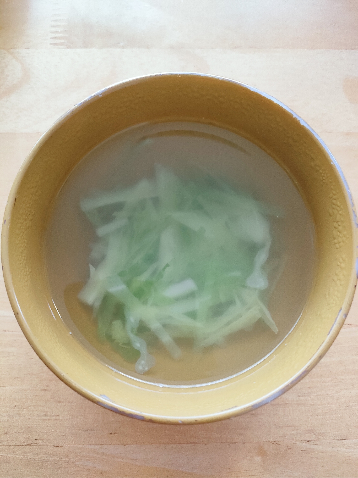 緑野菜のスープ