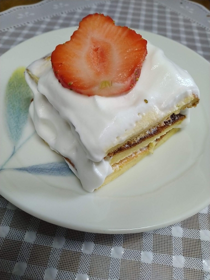 母の日に感謝を込めて☆苺のショートケーキ