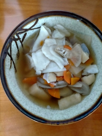 根菜たっぷりのすいとん