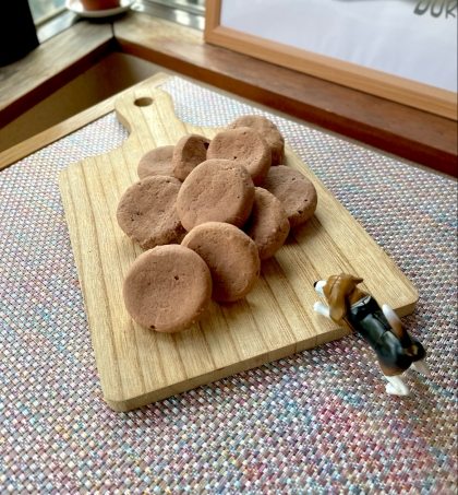 ココアマカロン風♪クッキー˖✧˖°