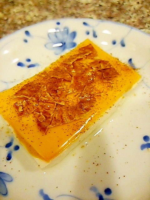 わさび太郎のチーズカレー豆腐