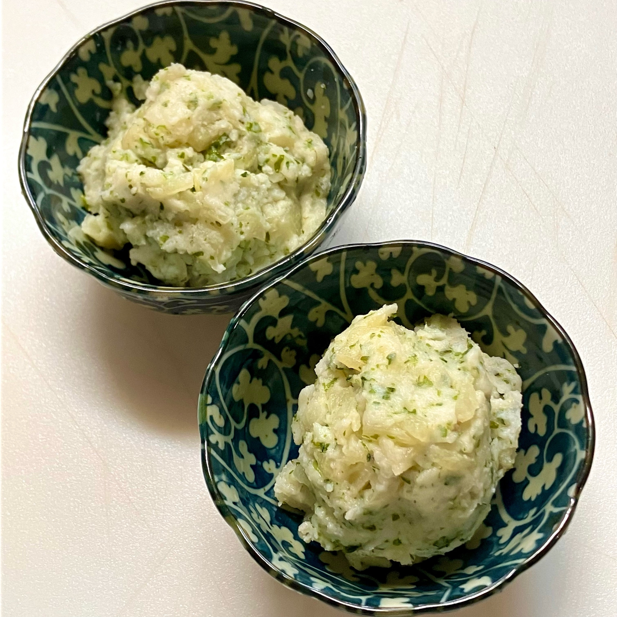 和風味♪たくあんと青のりのポテトサラダ