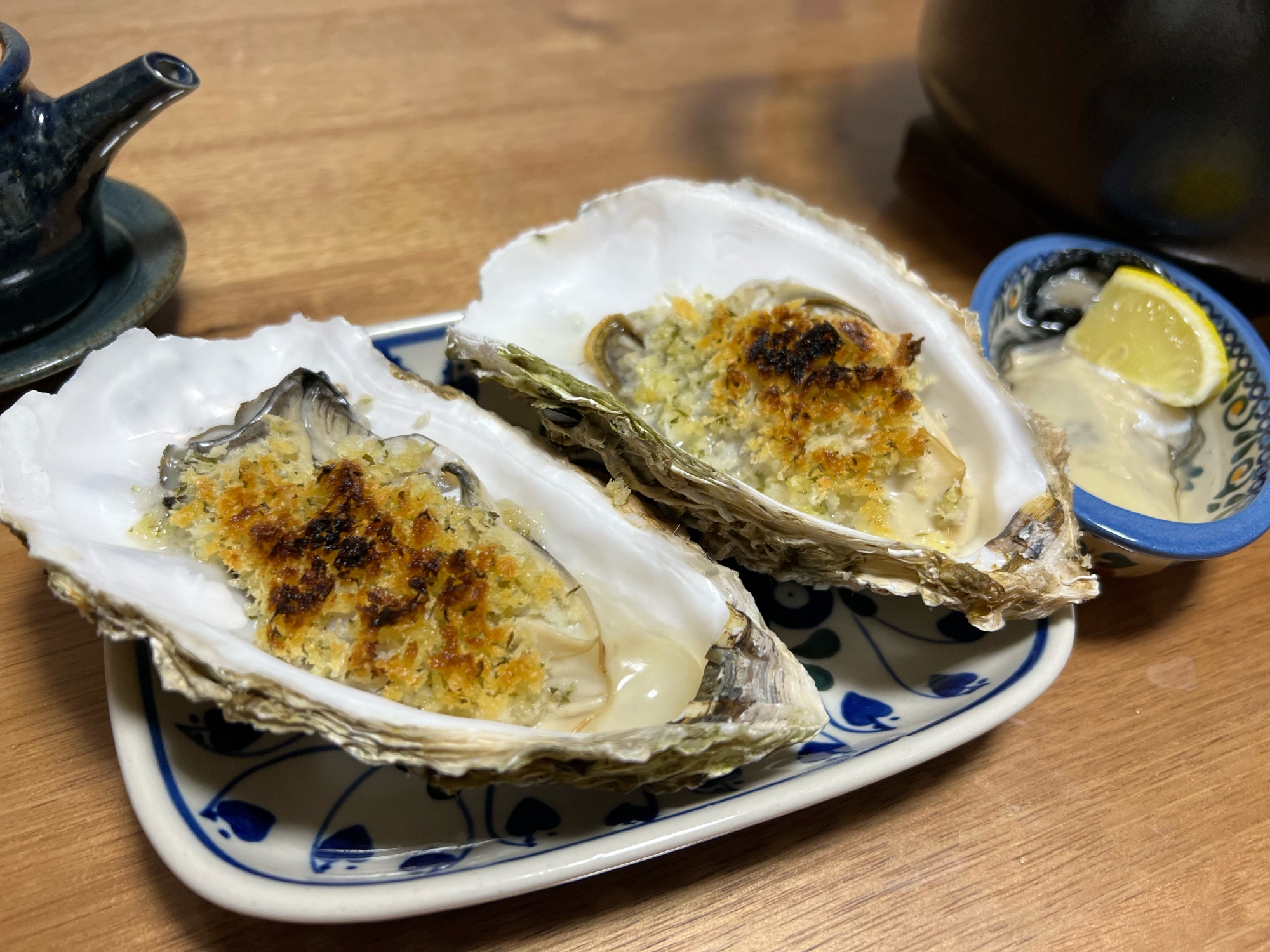 【オイスターバー気分♪】牡蠣の香草パン粉焼き