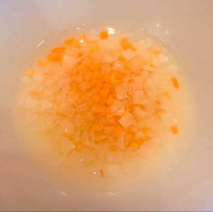野菜スープ(離乳食中期)