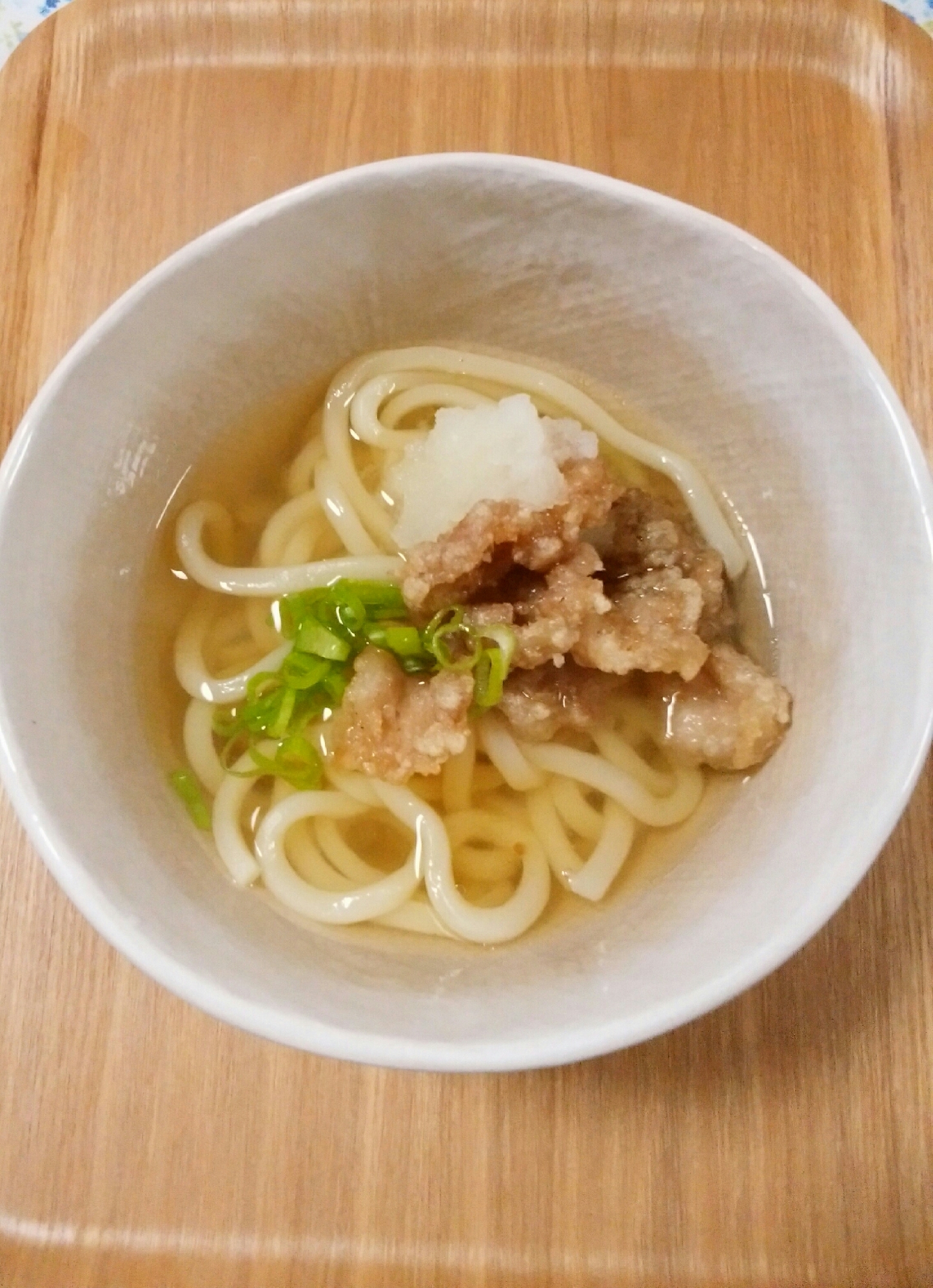 ★揚げたお肉もおろしでさっぱり!!みぞれうどん