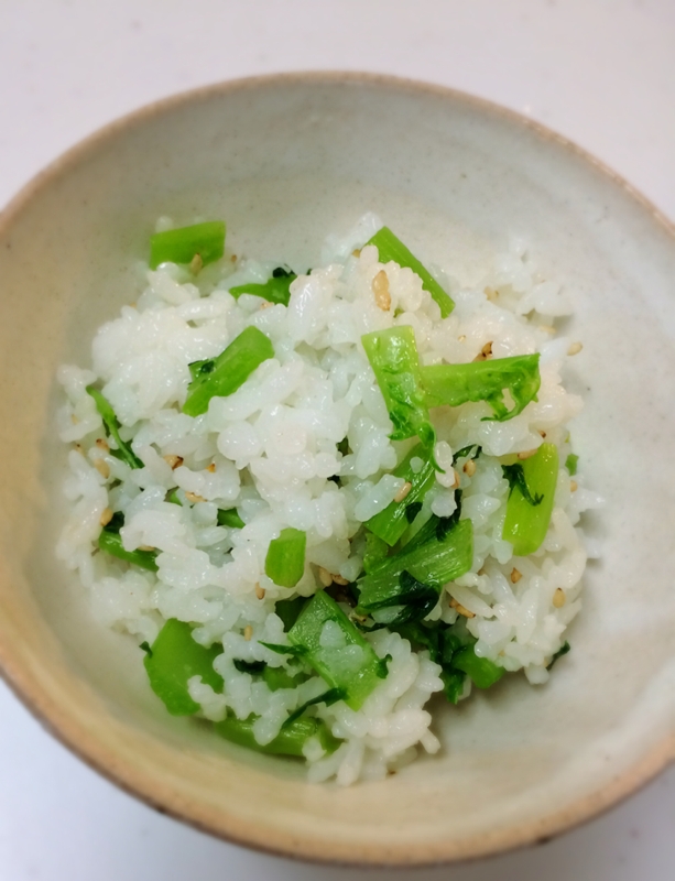 シャキシャキ美味しい☆大根の葉の菜めし