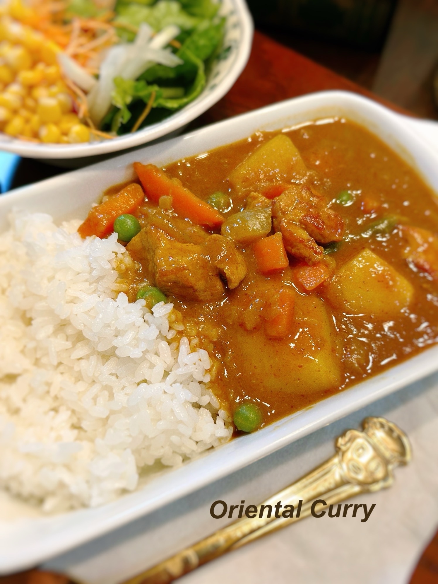 オリエンタル即席カレーは昭和な優しいお味♪ レシピ・作り方 by めー