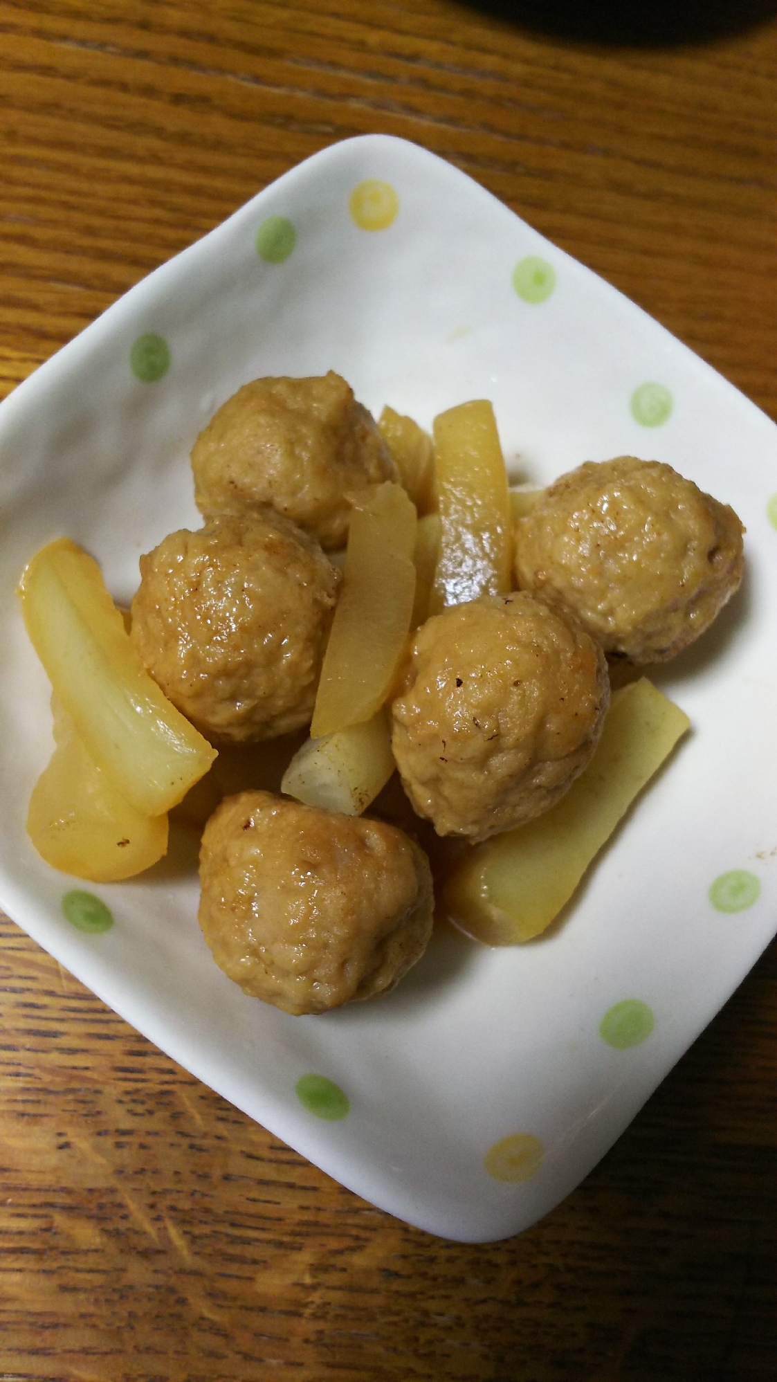 肉団子と大根の煮物