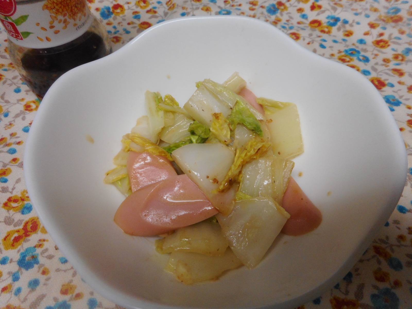 【中華ごま】ギョニソと白菜の炒め物