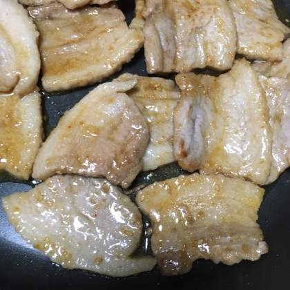 簡単♪豚バラ照り焼き