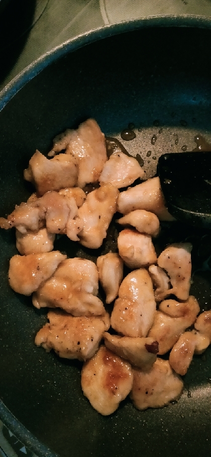 ★鶏ムネ肉の柔らか甘辛チキン★