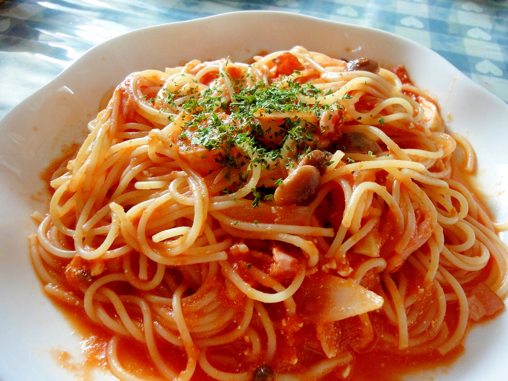 家にある材料で簡単 トマトソースパスタ レシピ 作り方 By たなpon 楽天レシピ 家にある材料で簡単 トマトソースパスタ レシピ 作り方 By たなpon 楽天レシピ