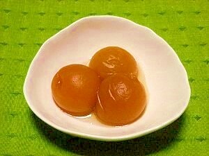 梅 の らっきょう 酢漬け