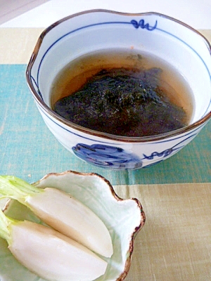 即席★お湯かけるだけ！「おにぎり茶漬け」