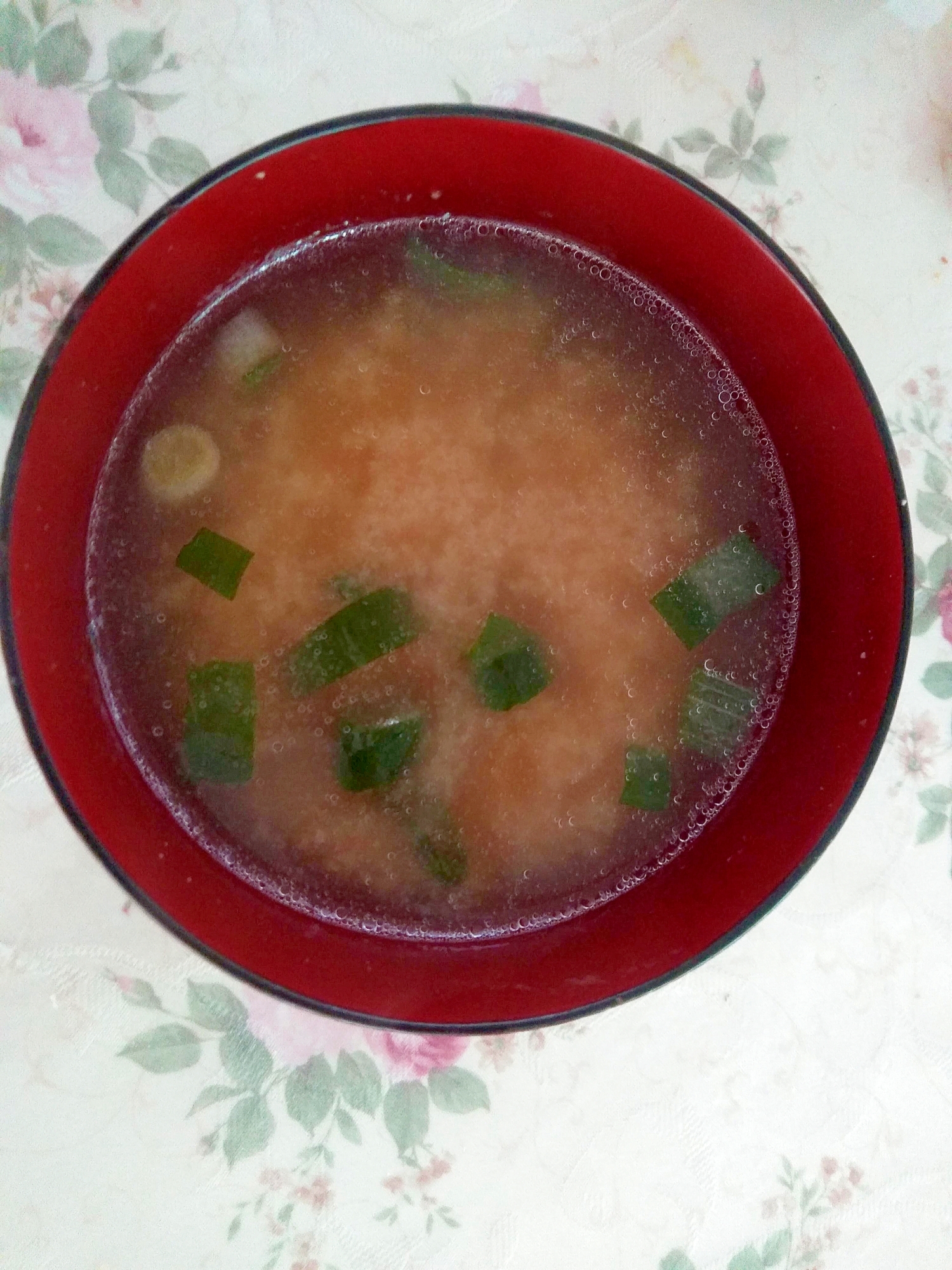 鯛のあらで本格海鮮味噌汁