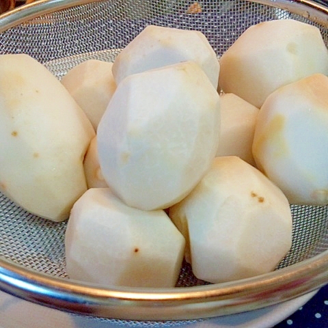 里芋の下ごしらえと保存 レシピ 作り方 By Cabon 楽天レシピ