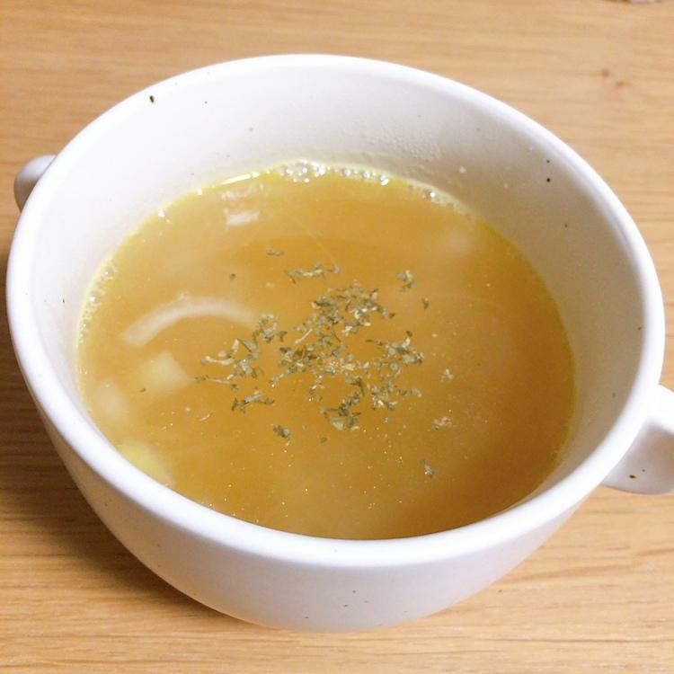 新玉ねぎの洋風スープ★*。