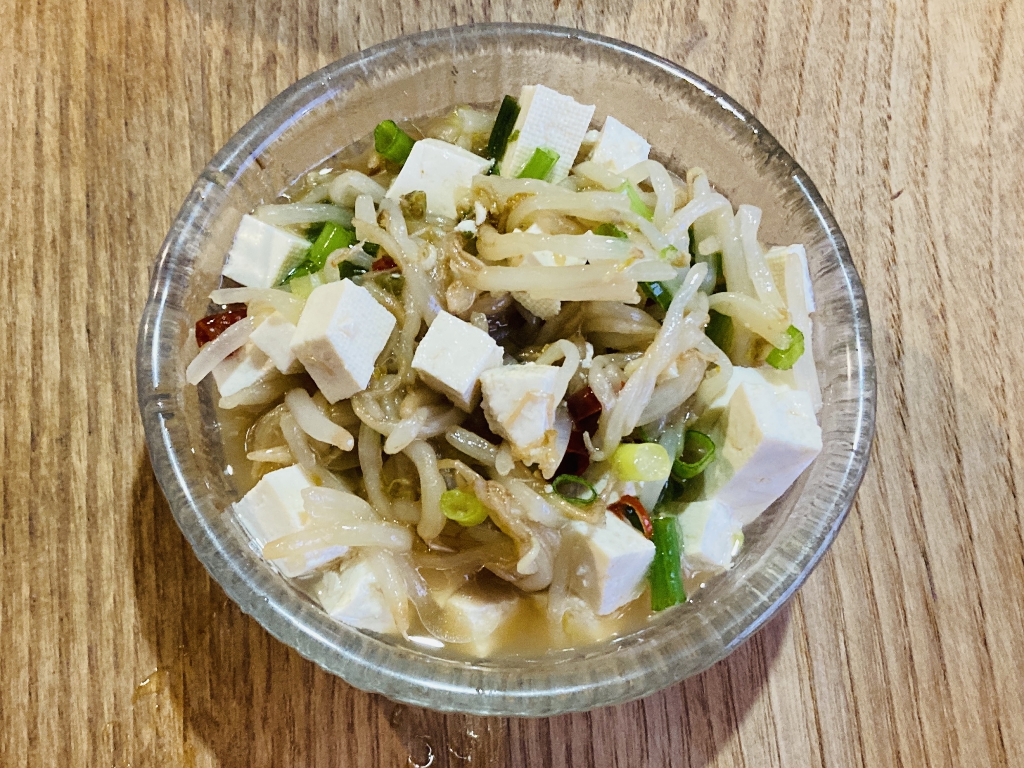 もやしと豆腐の和風サラダ