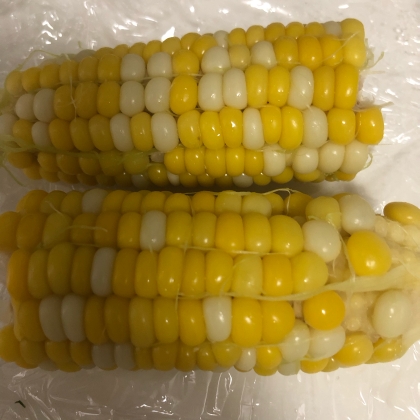 レンジでトウモロコシの加熱の仕方