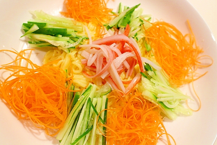 夜食やダイエットに こんにゃく麺の冷やし中華 レシピ 作り方 By Seika A 楽天レシピ